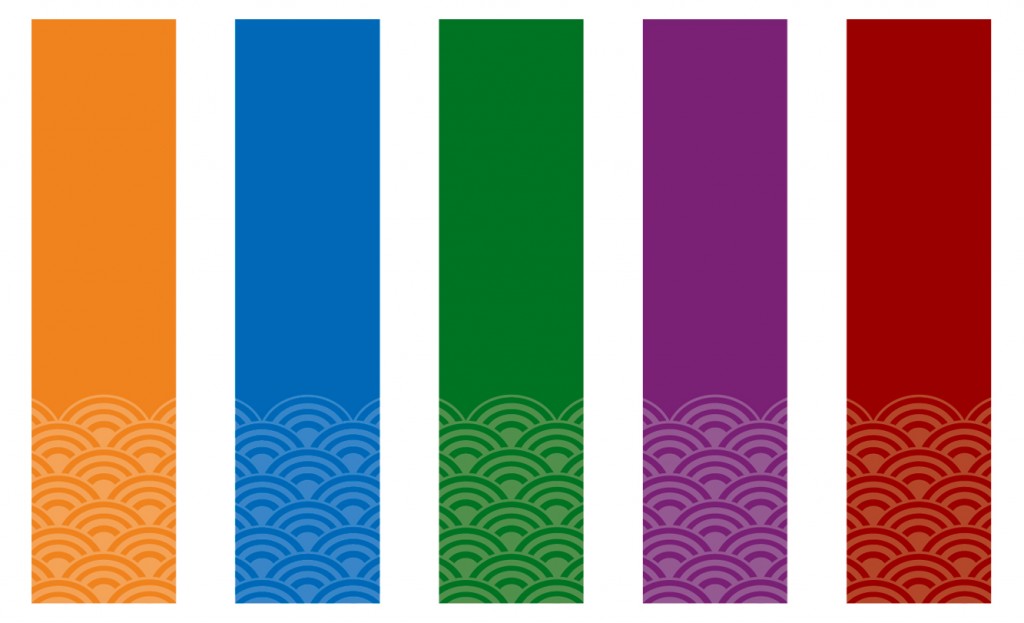 五色の短冊
