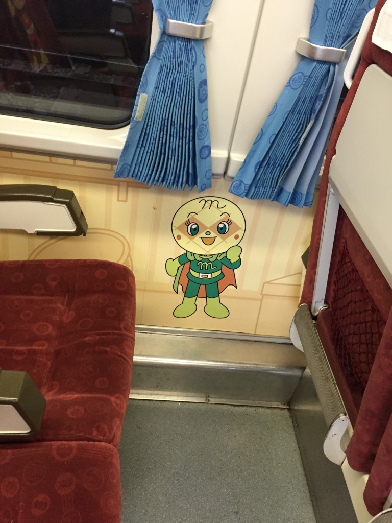 アンパンマン列車シートメロンパンナ