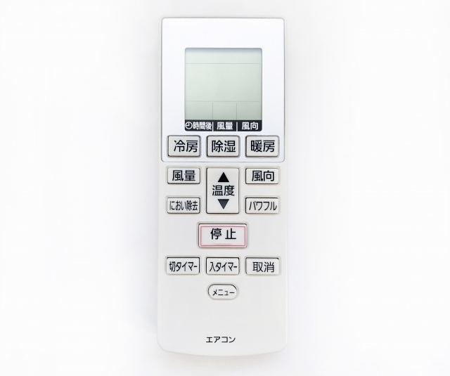 エアコンのリモコン