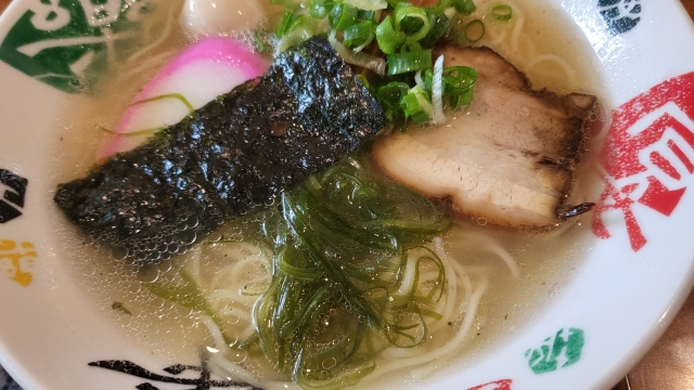 伯方島で楽しむ伯方の塩ラーメン